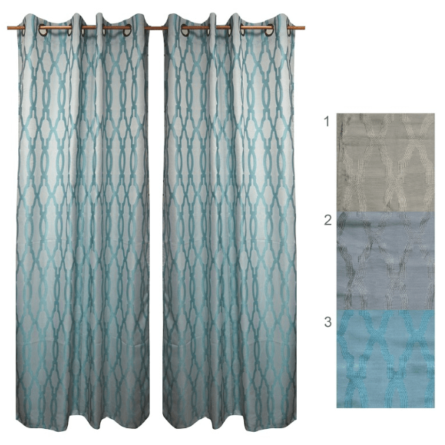 Set 2 Cortinas DAMASCO - Marza ZAHR - BUALE