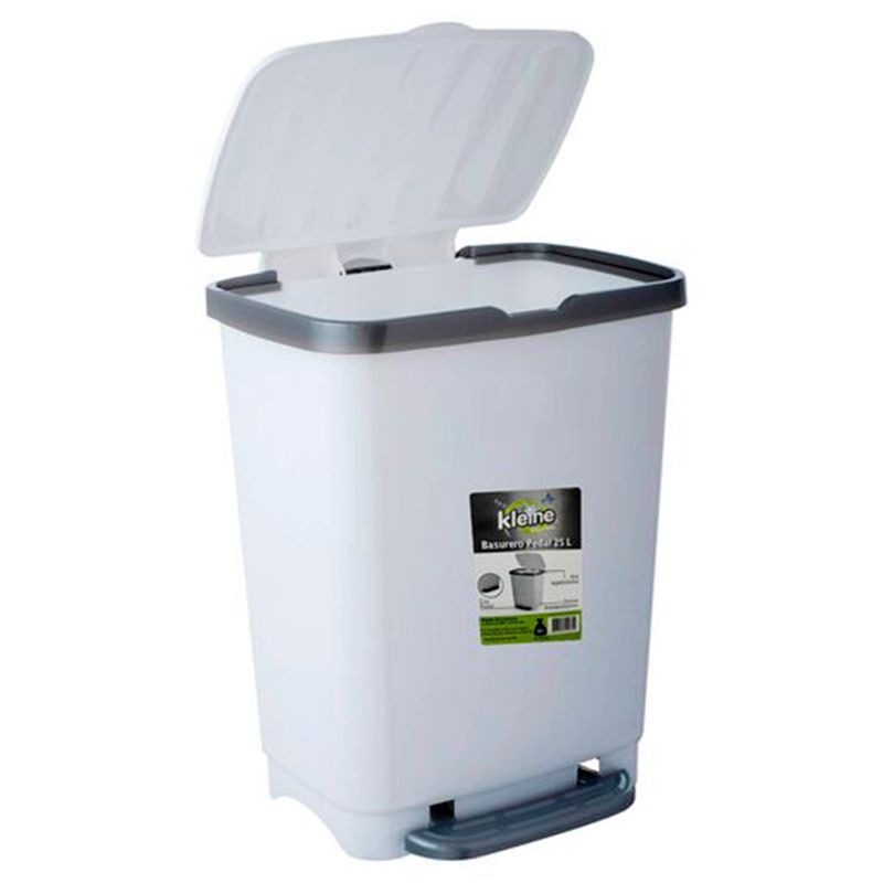 Basurero con pedal 25 litros 2025