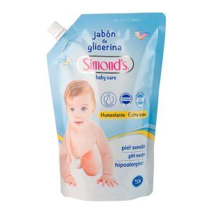 Jabón de Baby Glicerina Celeste 750ml Doypack - Simond´s