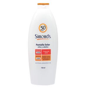 Protector Solar SPF 50 en Crema 750 ml - Simonod´s