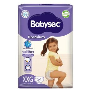 Pañal Premium XXG 54 und - Babysec