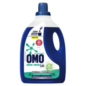 Detergente Líquido Con Soft Aloe Vera 3 Lt - Omo