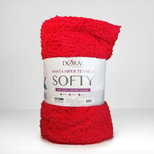 Manta Softy Lisa / Rojo - Doral