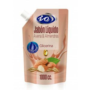 Jabón Líquido Avena Almendra Doypack 1 lt - IO