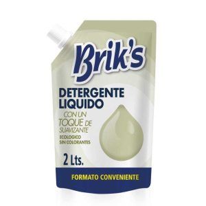Detergente Líquido de Ropa Doypack 2 lt / Blanco - Briks