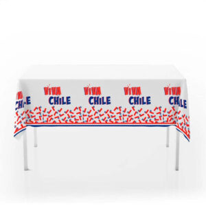 Mantel Viva Chile 108x180cm  - Big Party