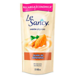 Jabón Líquido Doypack 450 ml / Aceite de Almendras - Le Sancy