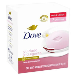 Jabón en Barra Cuidado Indulgente 3 Unidades - Dove