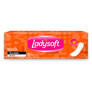 Toallas Higiénicas Planas Sin Alas 8 und - Ladysoft