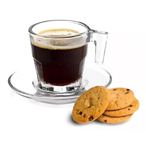 Set de Tazas con Platillos 70 ml 12Piezas / Cartagena - Kimglass