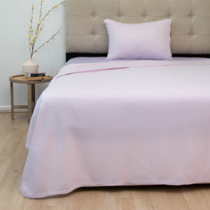 Sábanas Polar Composé 1.5 Plazas / Bicolor Morado - Doral