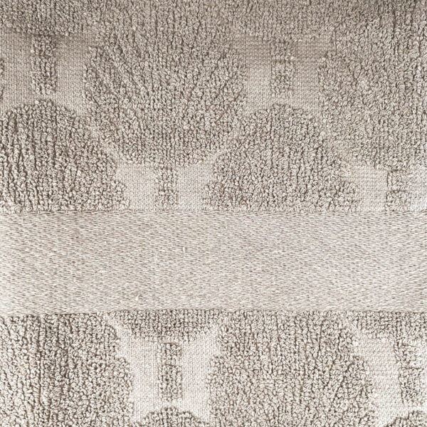 Juego de 2 Toallas Jacquard Premium / Taupe - Doral - Imagen 2