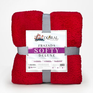 Frazada Softy 2 Plazas / Burdeo - Doral