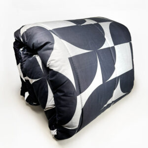 Plumón Estampado 2.5 plazas / Óptico Negro - Key Home