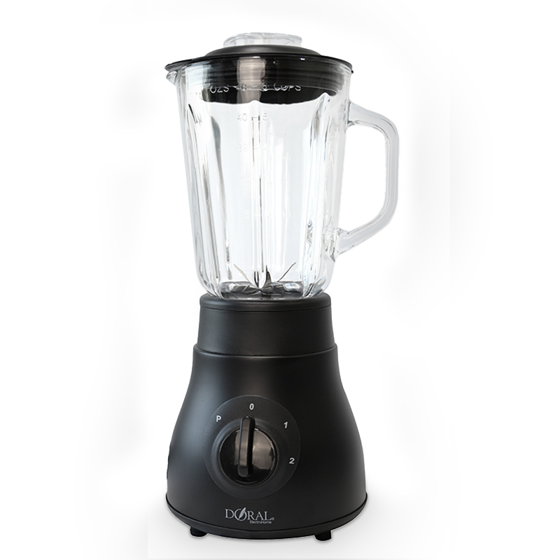 Licuadora Acero Inoxidable Barcelona 1.5 Lts / Negra – Doral