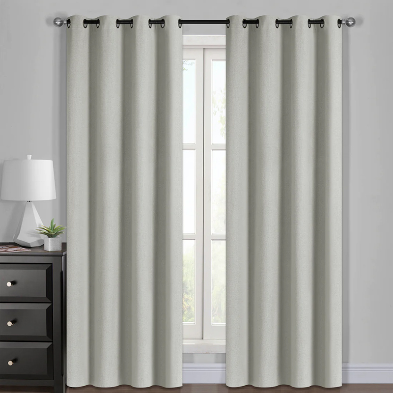 Set Cortinas BlackOut Sinfonía / Gris Perla – Chantilly