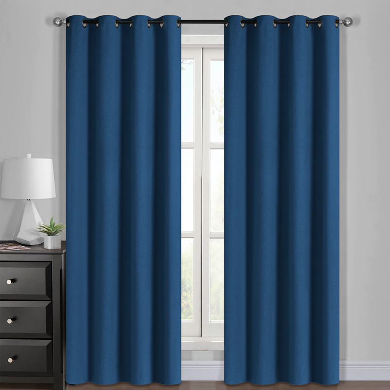 Set Cortinas BlackOut Sinfonía / Azul – Chantilly