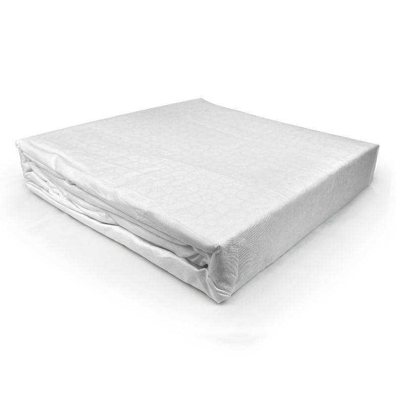 Juego de Sábanas Embossed 2.5 Plazas / Blanco – Doral